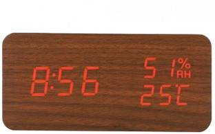 NXZ Digital Brown Clock