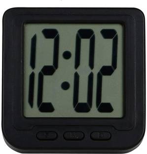 degosh Digital Black Clock