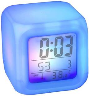 Clockology Digital Multicolor Clock