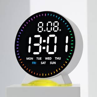 Gnexin Digital White Clock