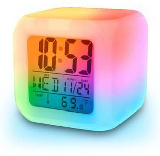 ALPHANOT Digital White Clock