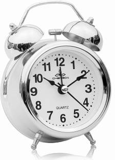 deadly Analog Silver Clock