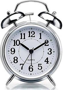 degosh Analog Silver Clock