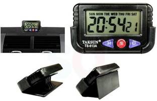 TAKSUN Digital Black Clock