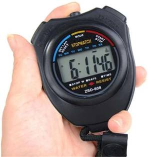 Real Instruments Digital Black Clock