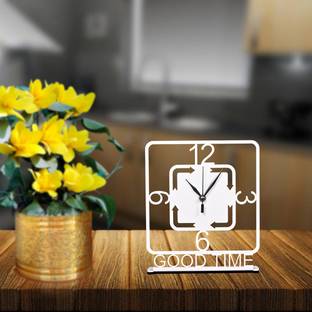 RAYART Analog White Clock