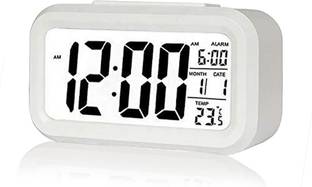 SGM Digital White Clock