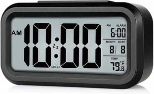 Essics Digital Black Clock