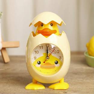 Sasimo Analog Yellow Clock