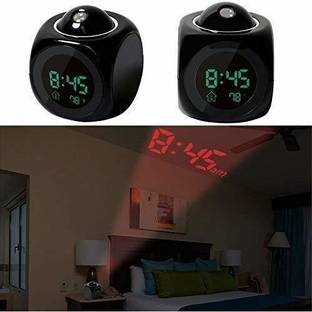 DIGSMORDEN Digital Black Clock