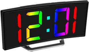NXZ Digital Black Clock