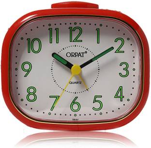 ORPAT Analog Red Clock