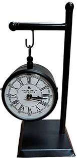 Nutts Analog White Clock