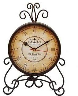 Nutts Analog Brown Clock