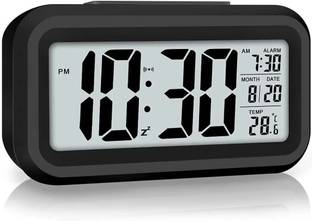 VeriXpress Digital Black Clock