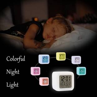 Voltegic Digital White Clock