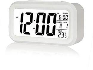 BBD Digital White Clock