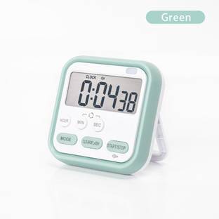 THEODORE Green Digital Timer Kids, Kitchen, Cooking, Classroom, Exercise, Oven, Baking Digital Kitchen Timer