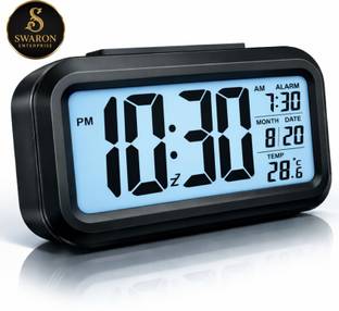 स्वरों एंटरप्राइज डिजिटल सुनहरा घड़ी