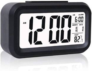 CANDYVILLA Digital Black Clock