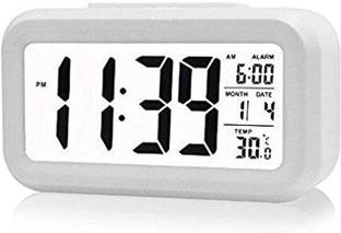 Adonai Digital White Clock