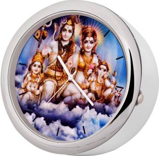 Evelyn Analog Blue Clock