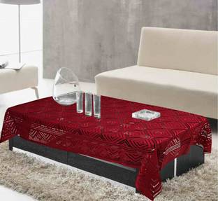 KUBER INDUSTRIES Checkered 4 Seater Table Cover