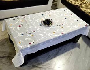 World Wide Villa Cotton 4 Seater Self Design, Crocheted Table Cover