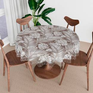 KUBER INDUSTRIES Floral 4 Seater Table Cover