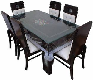 gungun mart PVC 6 Seater Floral Table Cover