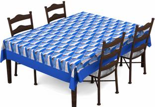 Lushomes Abstract 6 Seater Table Cover