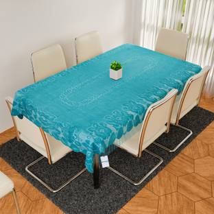 HOMESTIC Self Design 6 Seater Table Cover