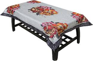 KUBER INDUSTRIES Floral 4 Seater Table Cover