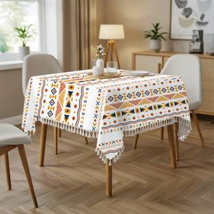 Urban Space Cotton 4 Seater Printed Table Cover
