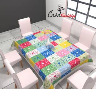 CASA FURNISHING Printed 6 Seater Table Cover