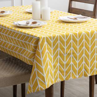 HOMEMONDE Geometric 6 Seater Table Cover