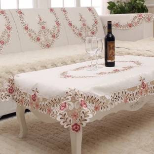 MONKDECOR Floral 2 Seater Table Cover