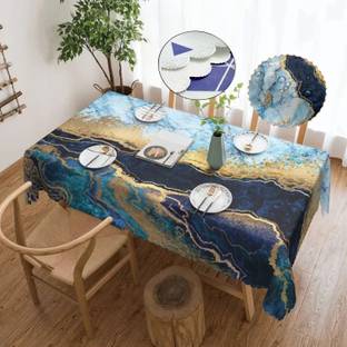 DARSHANAM WORLD Printed 6 Seater Table Cover