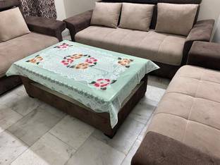 EASTTARDOMM Floral 4 Seater Table Cover