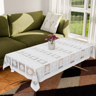 HOMESTIC Cotton 4 Seater Floral Table Cover