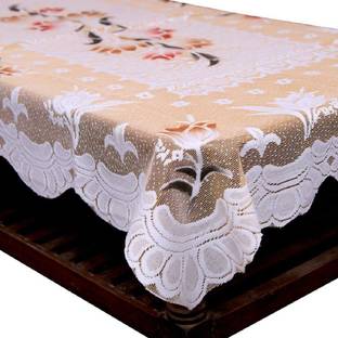 Crosmo Polyester 4 Seater Floral Table Cover