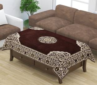 Tijane Velvet 4 Seater Floral Table Cover