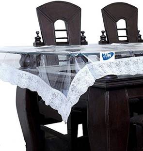 WIN WORLD Solid 6 Seater Table Cover