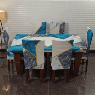 Eleganta Printed 6 Seater Table Cover