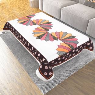 CASA FURNISHING Printed, Floral 4 Seater Table Cover