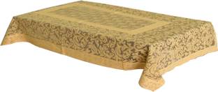HOMESTIC Cotton 4 Seater Floral Table Cover