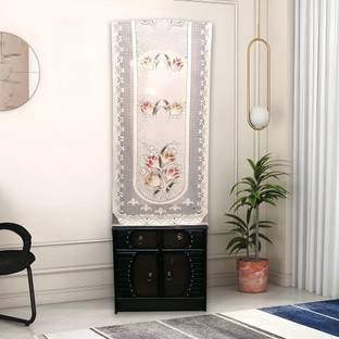 HOMESTIC by Kuber Industries Mirror Cover Cotton Dressing Mirror Cover - Beige (61x26 Cm) 100000000010532_HT