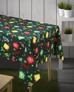 AIRWILL Printed 6 Seater Table Cover