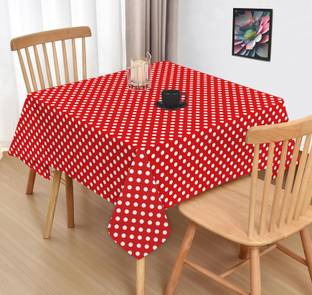 OASIS Cotton 2 Seater Polka Table Cover