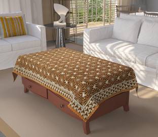 Flipkart SmartBuy Velvet 4 Seater Printed Table Cover